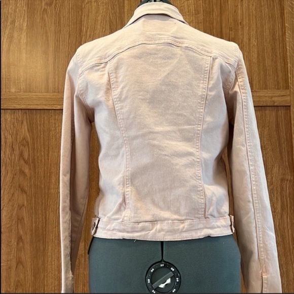 Light Pink Denim Jacket - Picture 3 of 4